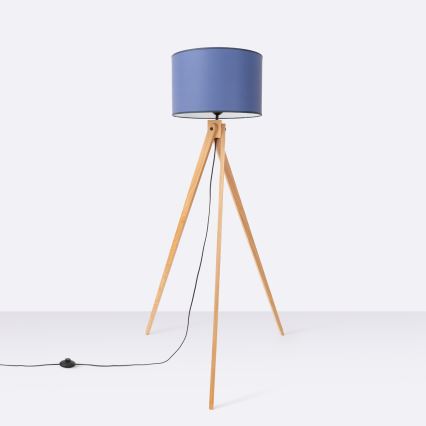 Stehleuchte NATT 1xE27/15W/230V blau