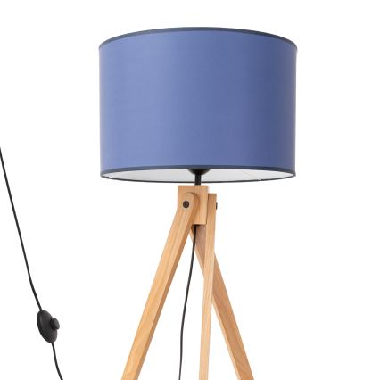 Stehleuchte NATT 1xE27/15W/230V blau