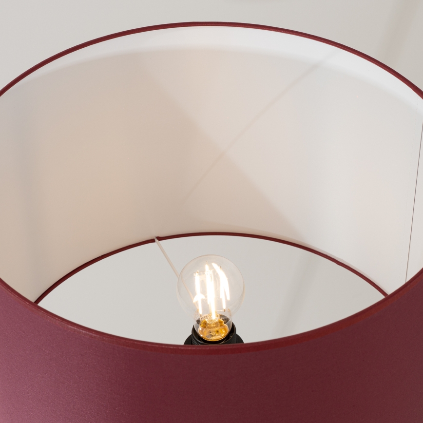 Lampada da terra NATT 1xE27/15W/230V rossa