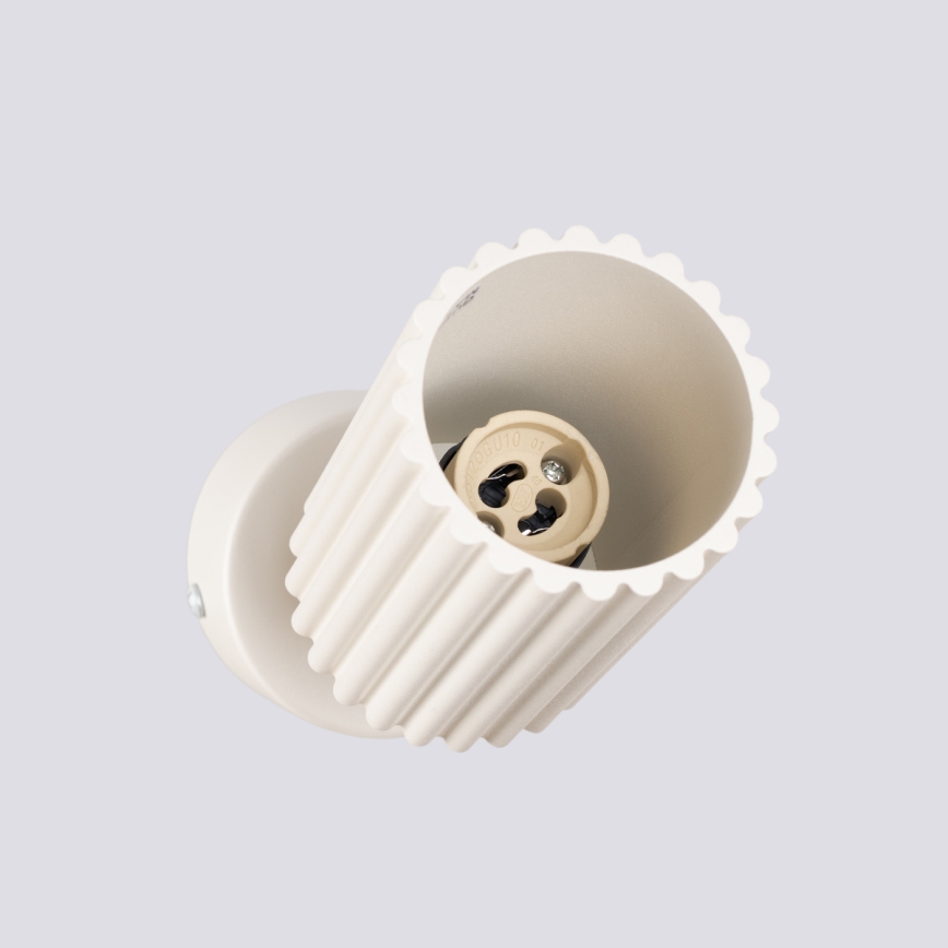 Spotleuchte KARBON 1xGU10/10W/230V cremefarben
