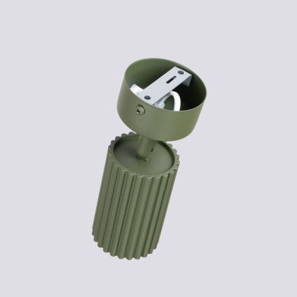 Faretto KARBON 1xGU10/10W/230V verde