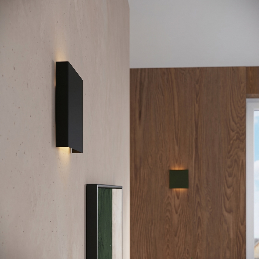 Applique murale VANTA 2xG9/8W/230V noire