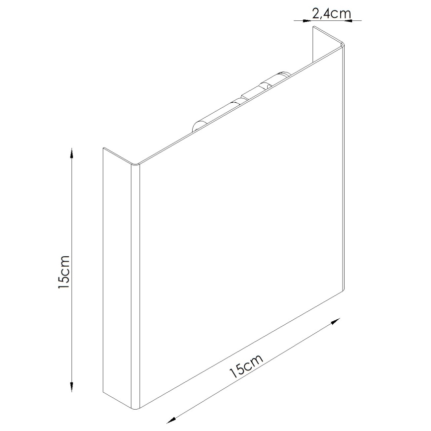 Wandleuchte VANTA, 2x G9 / 8 W / 230 V, cremefarben