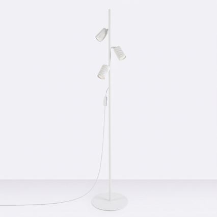 Lampadaire KARBON 3xGU10/10W/230V blanc