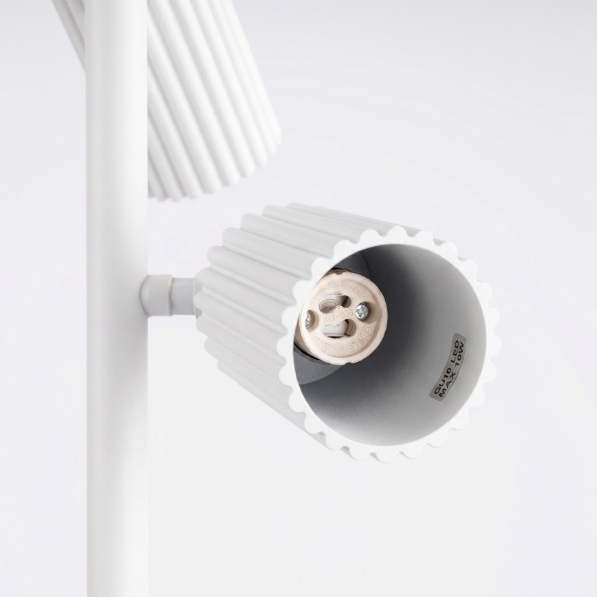 Lampadaire KARBON 3xGU10/10W/230V blanc