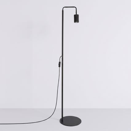 Lampe sur pied KARBON 1xGU10/10W/230V noire