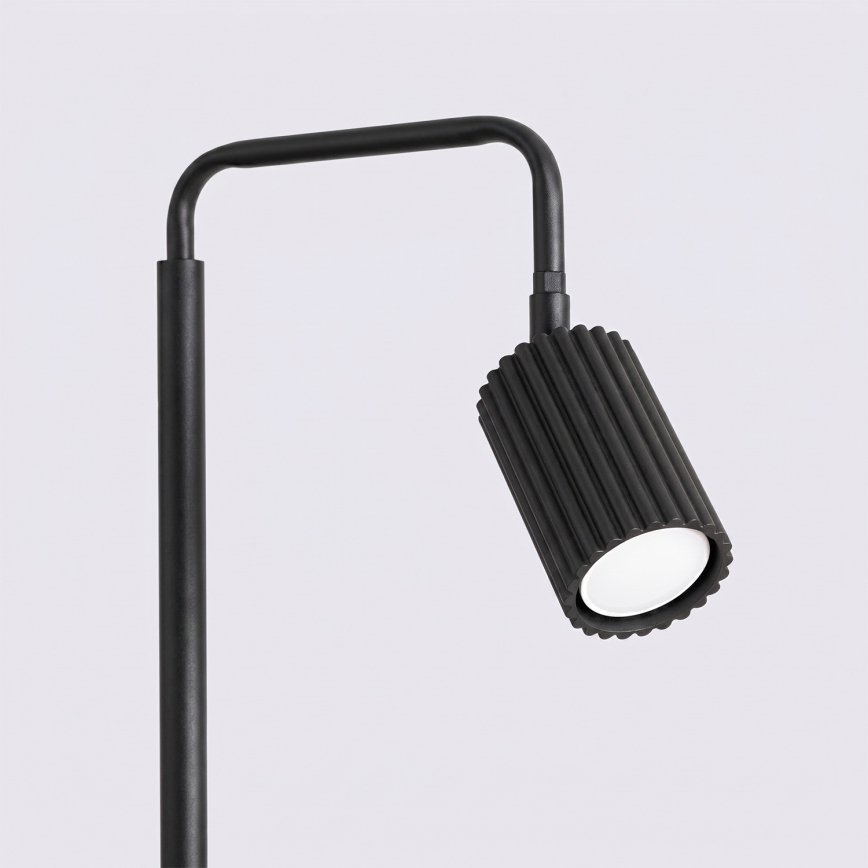 Lampe sur pied KARBON 1xGU10/10W/230V noire