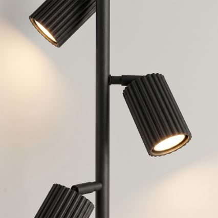 Lampadaire KARBON 3xGU10/10W/230V noir