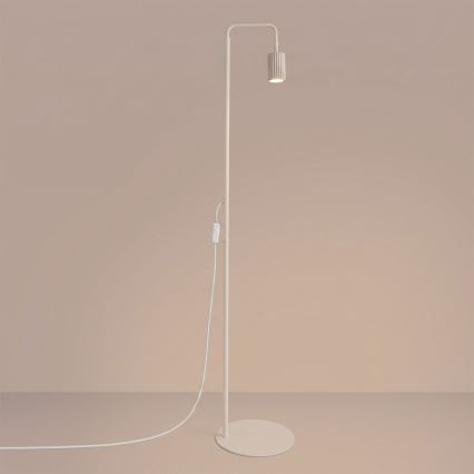 Lampada da terra KARBON 1xGU10/10W/230V crema