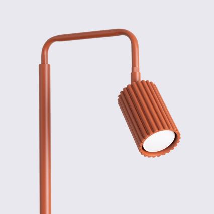 Lampada da terra KARBON 1xGU10/10W/230V arancione