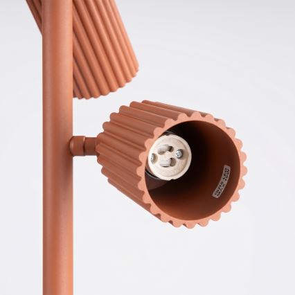 Lampada da terra KARBON 3xGU10/10W/230V arancione