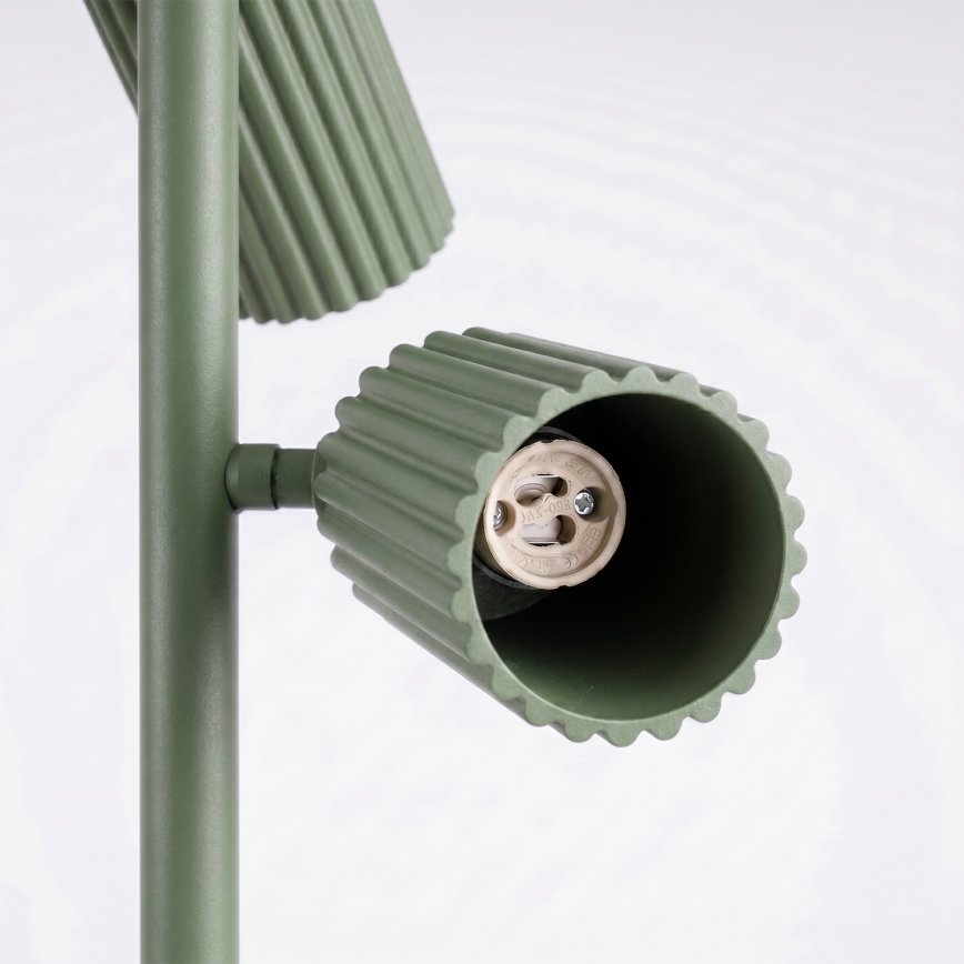 Stehleuchte KARBON 3xGU10/10W/230V grün