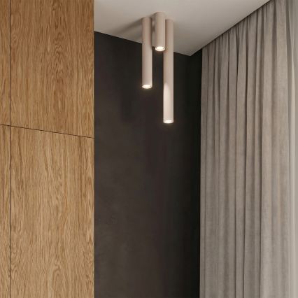 Spot LAGOS 1x GU10/10W/230V, 10 cm, crème