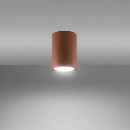 Spotleuchte LAGOS 1xGU10/10W/230V 10 cm braun