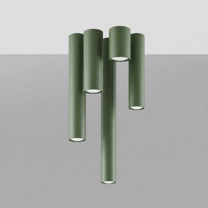 Faretto LAGOS 1xGU10/10W/230V 10 cm verde