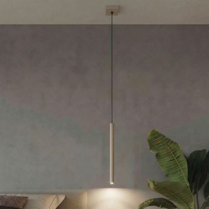 Hängeleuchte an Kabel PASTELO 1xG9/8W/230V taupe