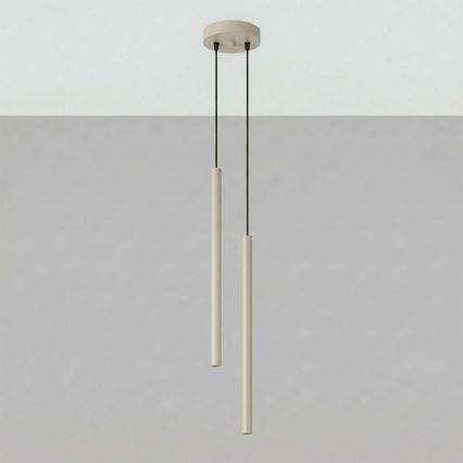 Suspension à câble PASTELO 2xG9/8W/230V taupe