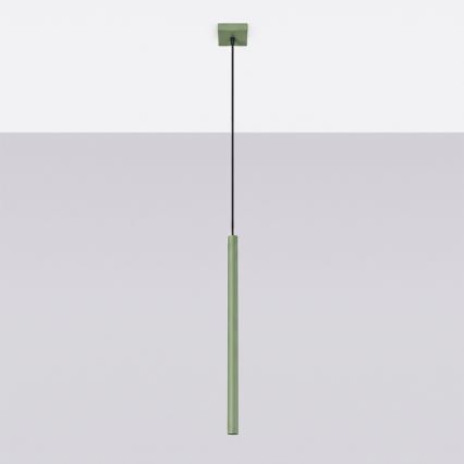 Pendelleuchte an Kabel PASTELO 1xG9/8W/230V grün