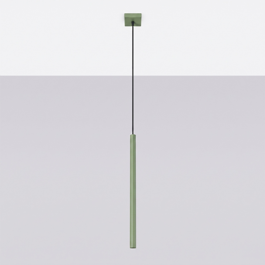 Lampada a sospensione con cavo PASTELO 1xG9/8W/230V verde