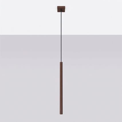 Suspension à câble PASTELO 1xG9/8W/230V marron