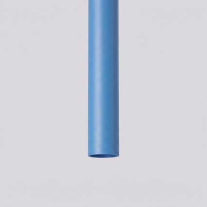 Lampada a sospensione su cavo PASTELO 1xG9/8W/230V blu