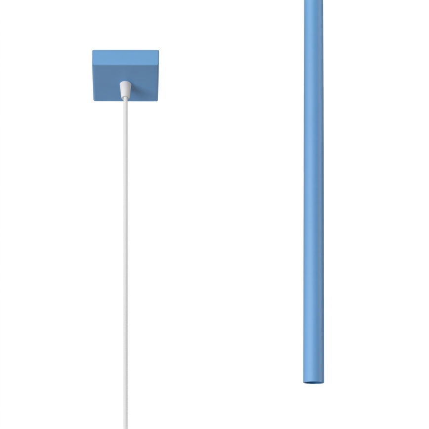 Suspension sur câble PASTELO 1xG9/8W/230V bleue