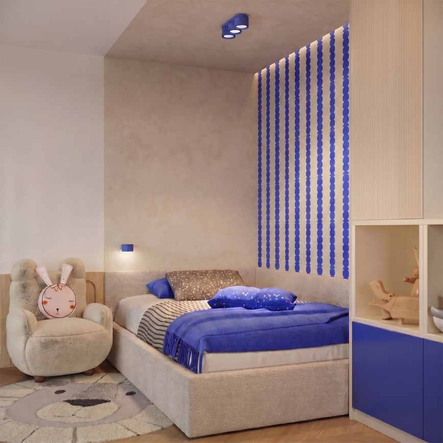 Applique murale MODO 1xGX53/10W/230V bleue