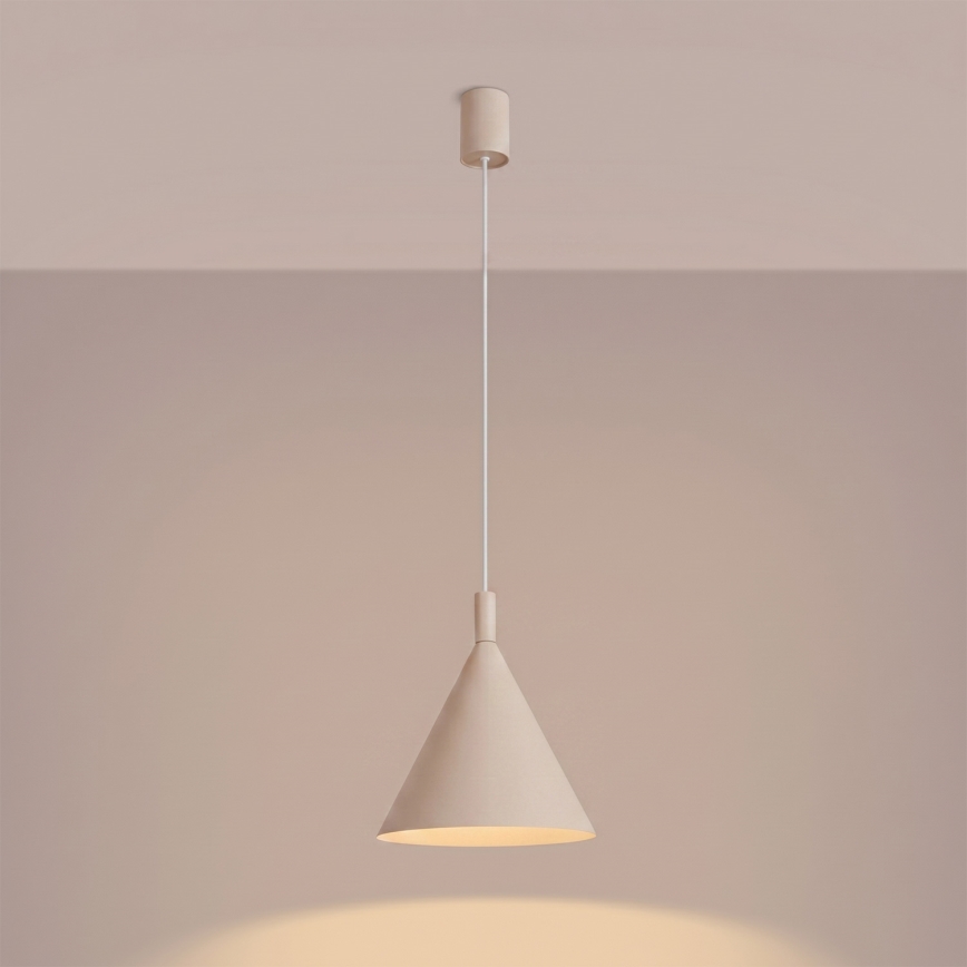 Suspension à câble NOX 1xE27/15W/230V crème