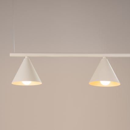 Hängeleuchte NOX mit Kabelaufhängung 4xE14/10W/230V cremefarben