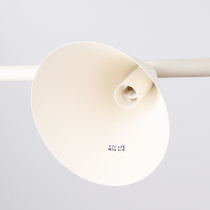 Hängeleuchte NOX mit Kabelaufhängung 4xE14/10W/230V cremefarben