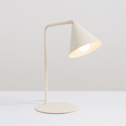 Lampada da tavolo NOX 1xE14/10W/230V crema