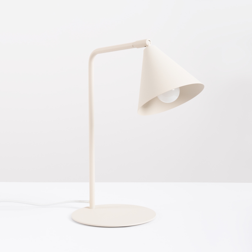 Lampada da tavolo NOX 1xE14/10W/230V crema
