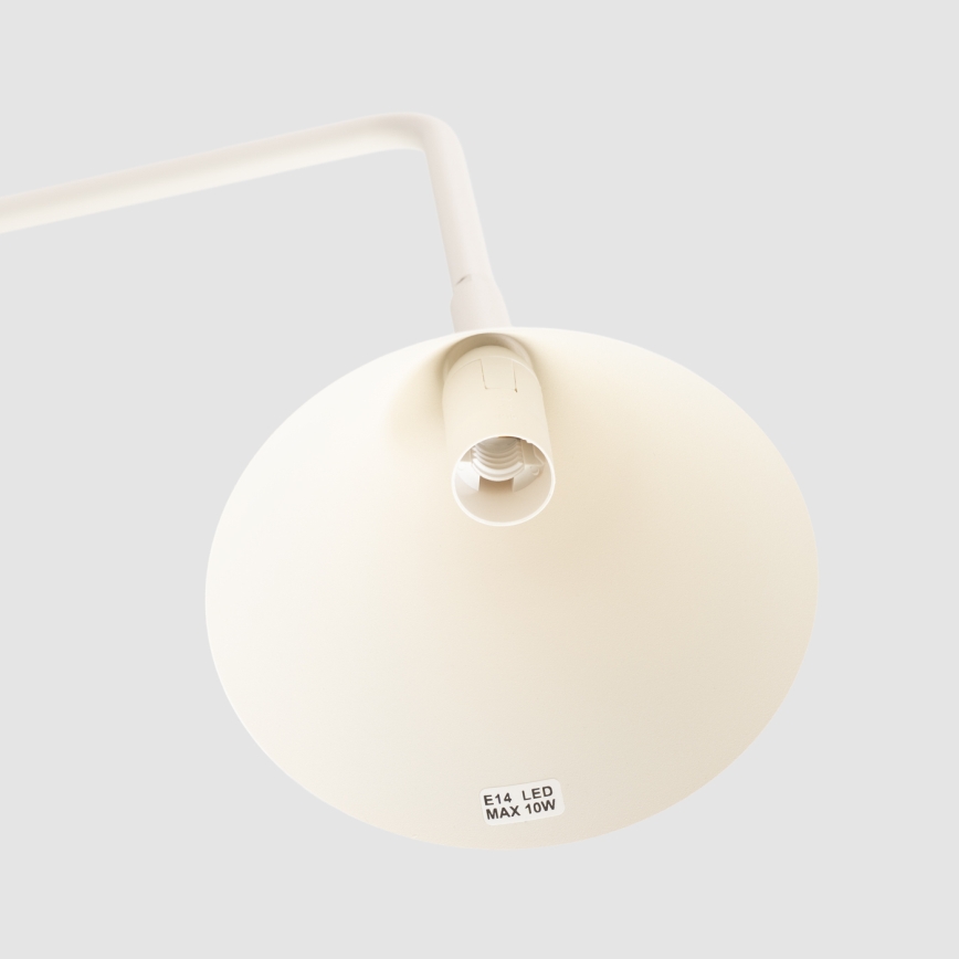 Lampada da tavolo NOX 1xE14/10W/230V crema