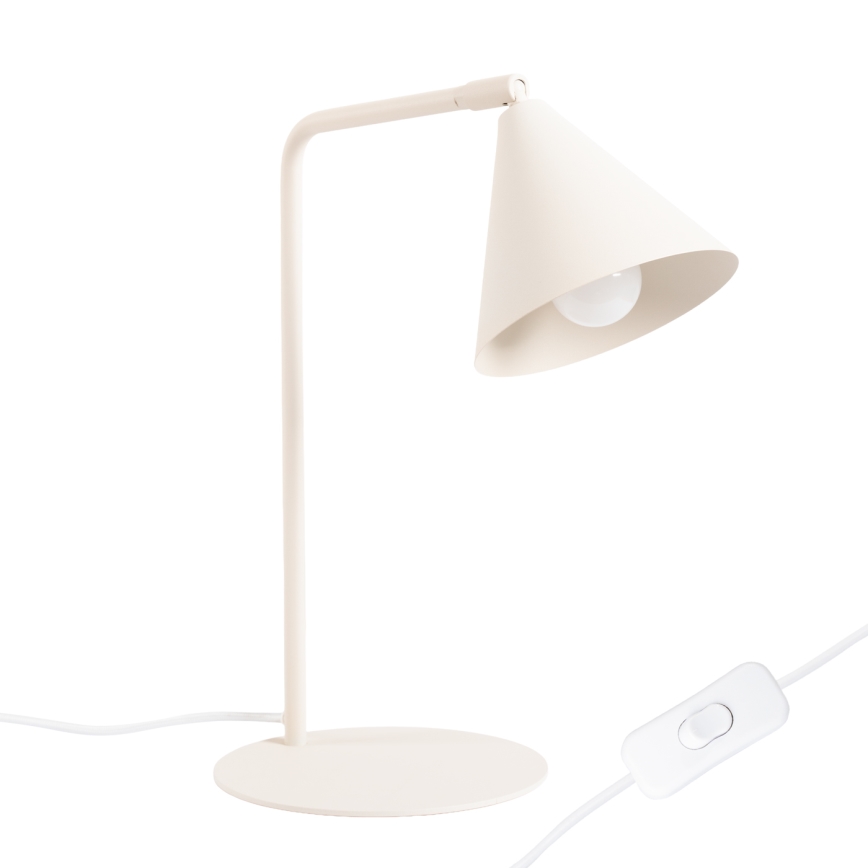 Lampe de table NOX 1xE14/10W/230V crème