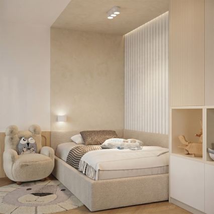 Applique AURA 1xGX53/10W/230V bianco