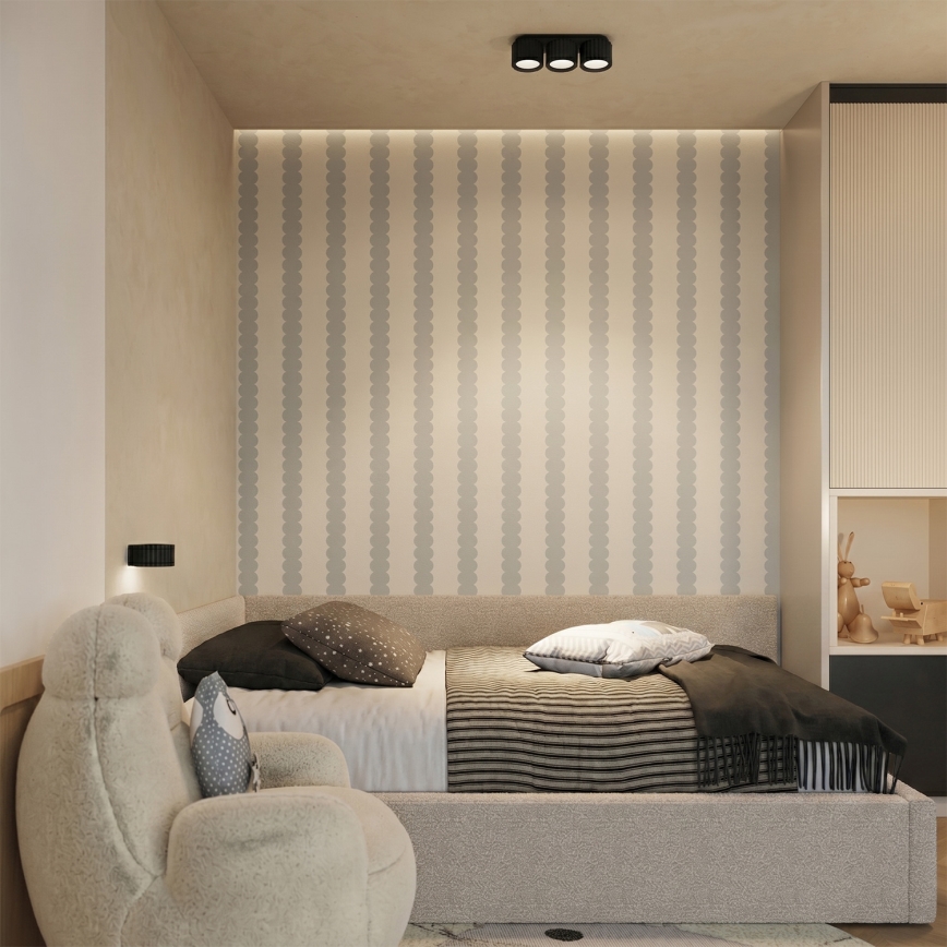 Applique AURA 1xGX53/10W/230V nero