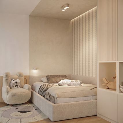 Wandleuchte AURA 1xGX53/10W/230V, cremefarben