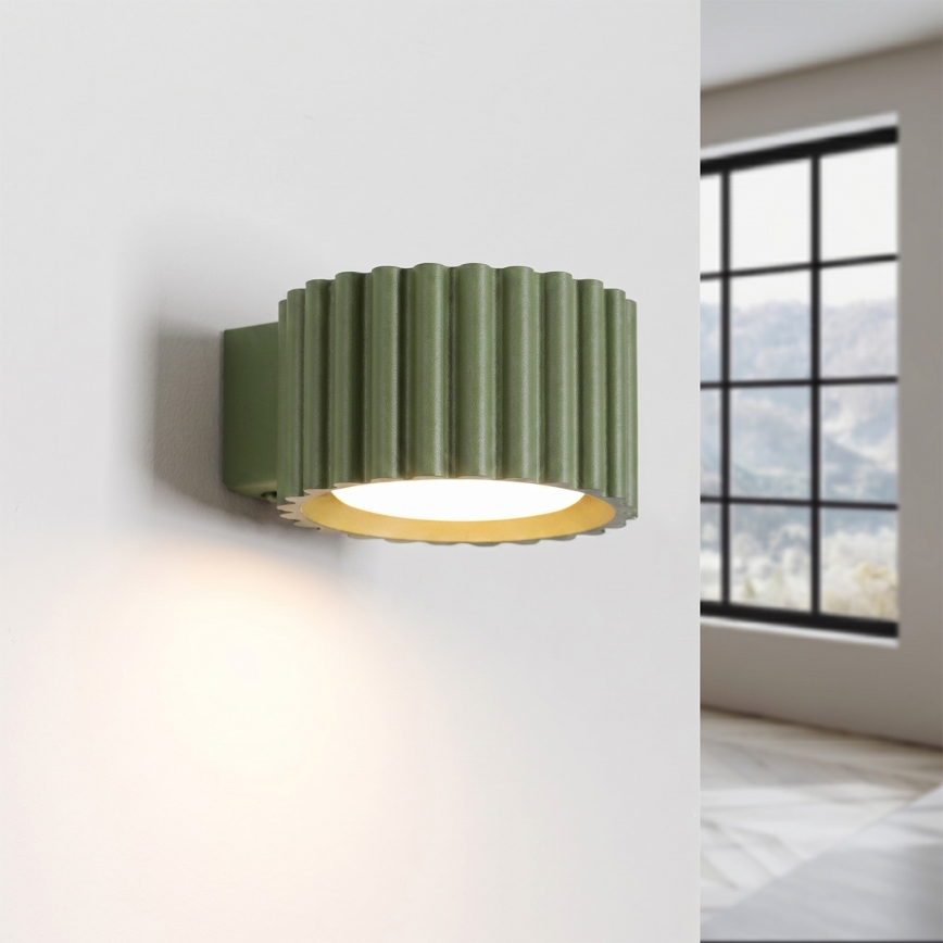 Wandleuchte AURA 1xGX53/10W/230V grün