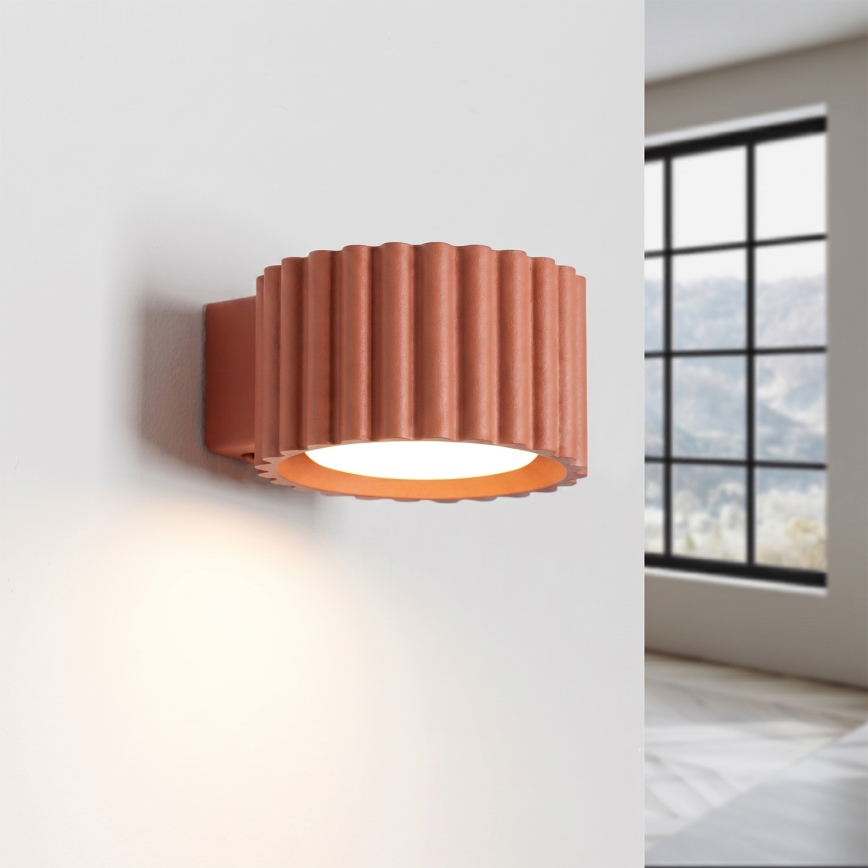 Lampada da parete AURA 1xGX53/10W/230V arancione