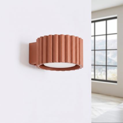 Lampada da parete AURA 1xGX53/10W/230V arancione