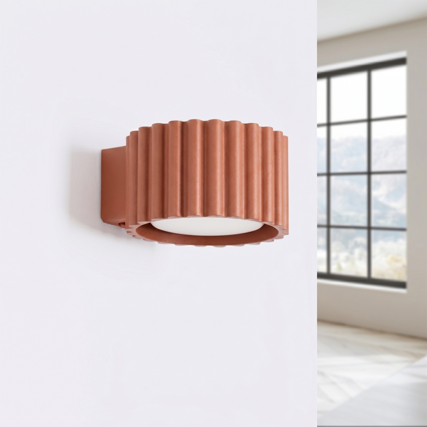 Wandleuchte AURA 1xGX53/10W/230V orange