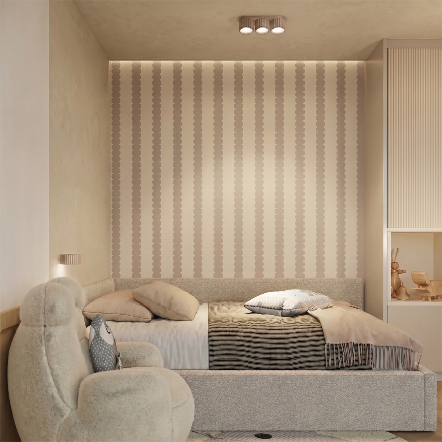 Applique AURA 1xGX53/10W/230V taupe