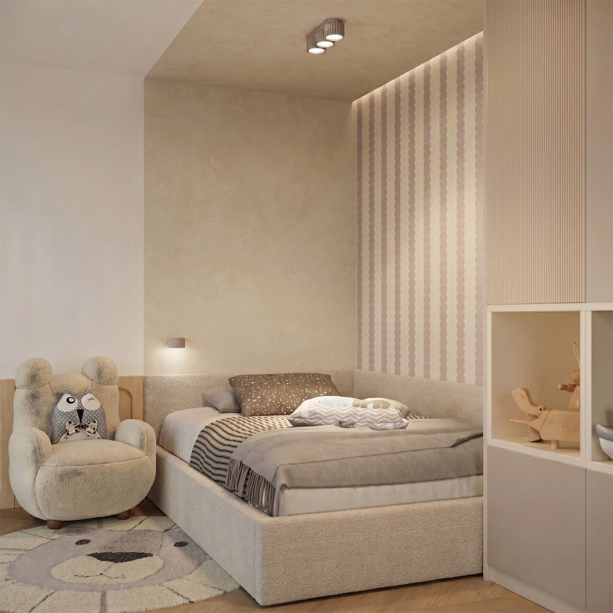 Applique AURA 1xGX53/10W/230V taupe