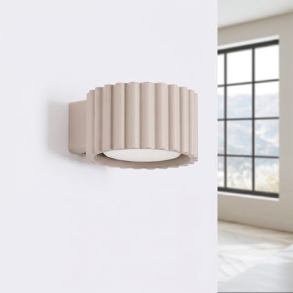 Wandleuchte AURA 1xGX53/10W/230V taupe