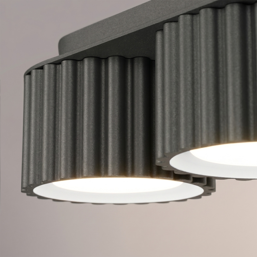 Faretto AURA 3xGX53/10W/230V nero