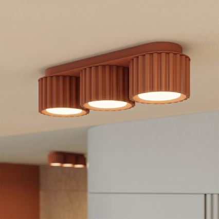 AURA Spotleuchte, 3x GX53/10W/230V, orange