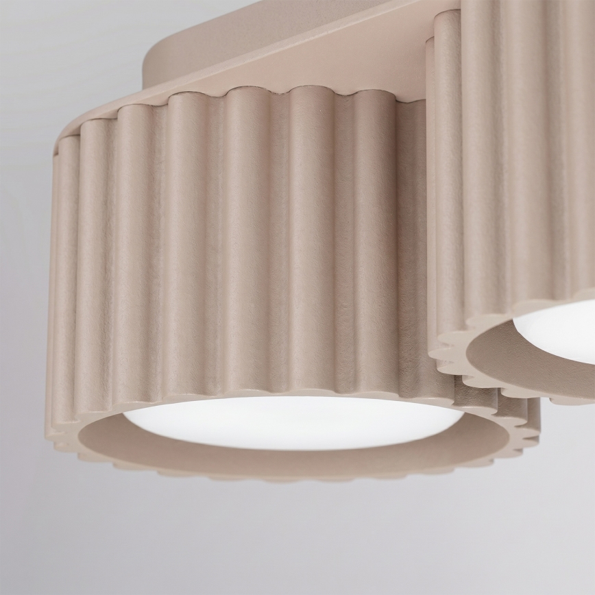 Faretto AURA 3xGX53/10W/230V taupe