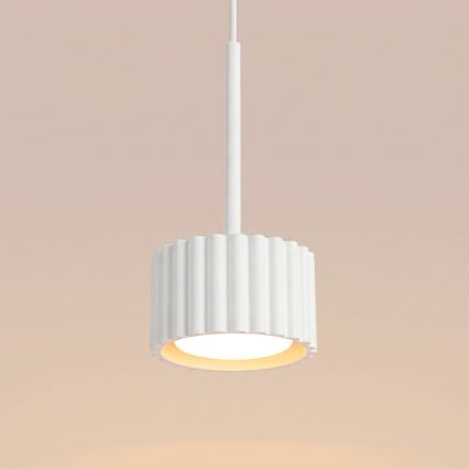 Pendelleuchte AURA mit Kabelaufhängung, 1x GX53/10W/230V, weiß