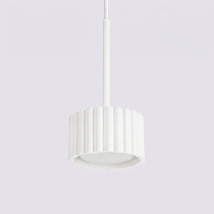 Pendelleuchte AURA mit Kabelaufhängung, 1x GX53/10W/230V, weiß