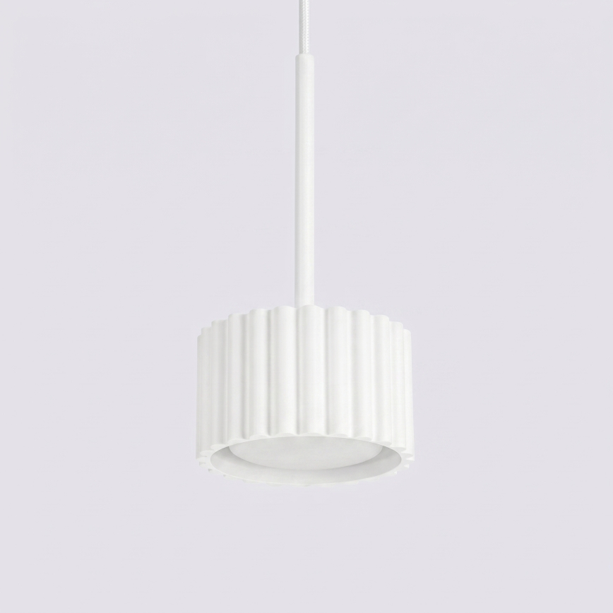 Suspension sur câble AURA 1xGX53/10W/230V blanche
